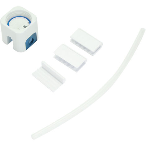 Rosvola Automatischer Wasserregler Füllschwimmer-Kugelventil für Aquarien (Blau).