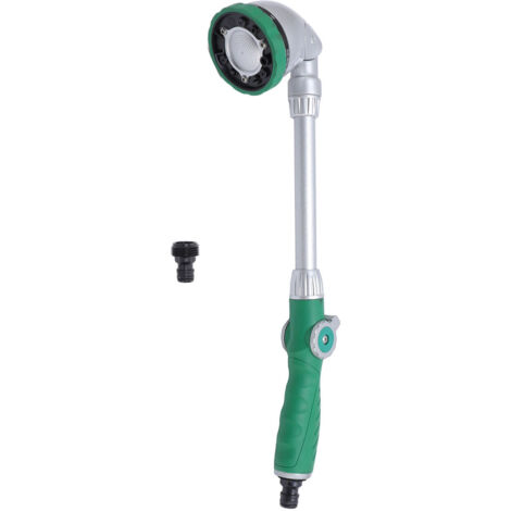Rosvola Baguette d'arrosage de jardin, plusieurs Modes de pulvérisation, buse de tuyau à long poteau, pulvérisateur pour le jardinage, le lavage de voiture, l'irrigation des plantes
