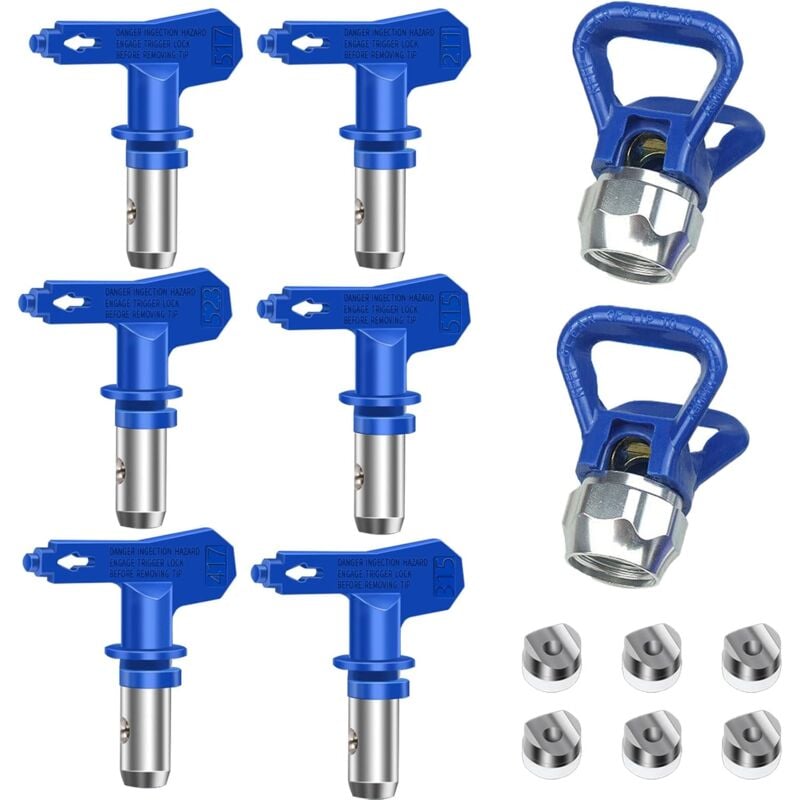 Rosvola Buses de pulvérisation réversibles sans air pour les maisons, les bâtiments, les terrasses (211, 315, 417, 517, 515, 523)