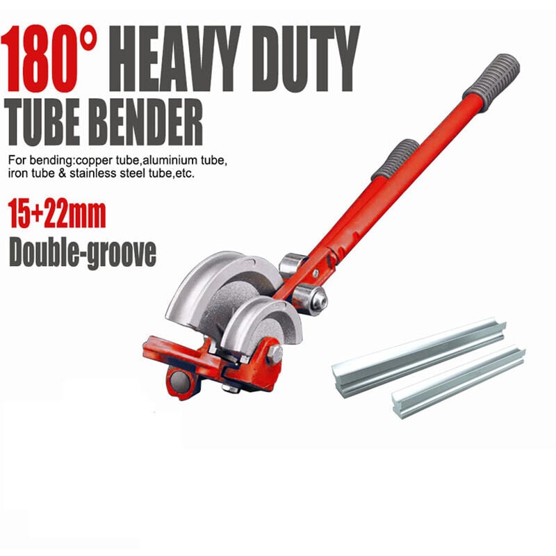 Rosvola - Cintreuse de Tubes, Cintreuse de Tuyaux , 180 Degrés Outils de Cintrage, pour le Câblage électronique de la Climatisation, les Coupe-barres