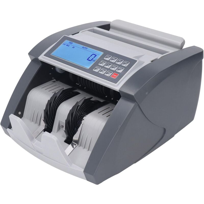 Compteuse D'argent, Compteur de Billets de Banque écran lcd Détecteur de Fausse Monnaie avec Détection de Fausse Monnaie uv mg ir mt dd Détecteur de
