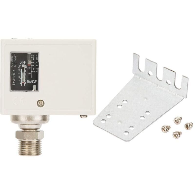Rosvola G1 / 4 '' Pressostat contrôleur de pression de compresseur de pompe à eau électronique de commutateur de commande électronique, Pressostat