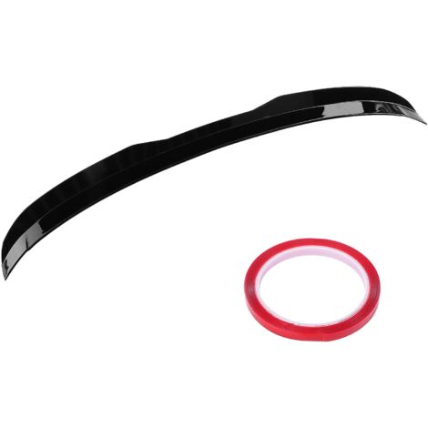 Rosvola Heckspoiler, Außenheckspoiler-Kit, Auto-Heckspoilerflügel, glänzend schwarz, Modifikationsersatz für 1er F20 2011–2019