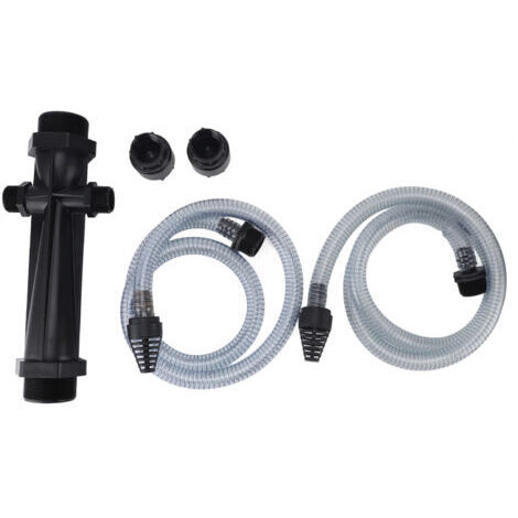Rosvola Injecteur d'engrais pour l'irrigation goutte à goutte, dispositif mélangeur en plastique avec clapet anti-retour, Tube d'eau, jardin, Agriculture, arrosage 3 pouces.