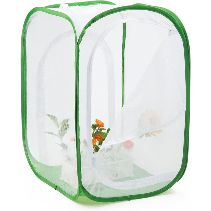 Rosvola - Insecte Papillon Habitat Papillon Jardin Kit Papillon Habitat Cage Pliable Pop-up ,606090cm