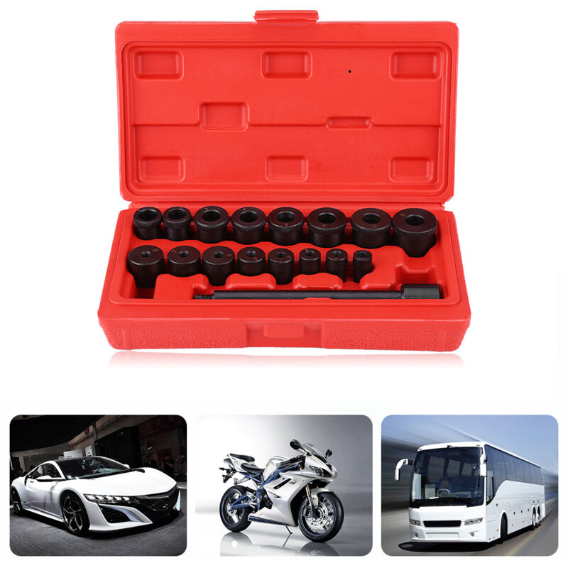 Rosvola - Kit de centrage universel pour embrayage, outil de centrage, 17 pièces