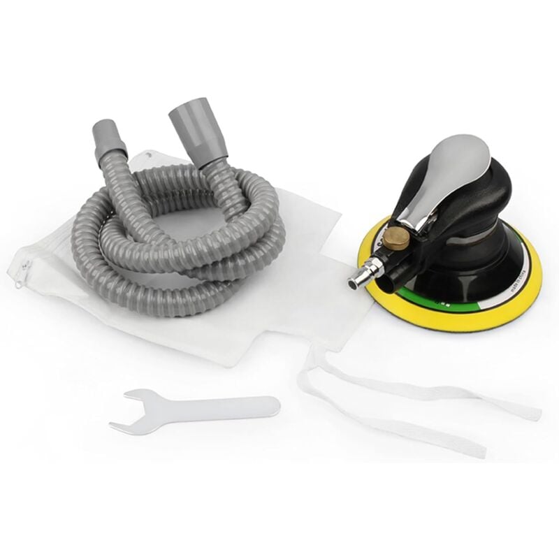 Rosvola Ponceuse excentrique à air comprimé pneumatique orbitale avec disque Ø 150 mm 6“