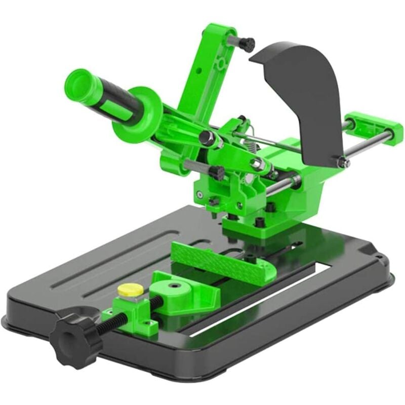 Rosvola - Support de meuleuse d'angle - Polisseuse - Scie circulaire de table - Barre de traction multifonction - Pour meuleuse d'angle 100 et 125