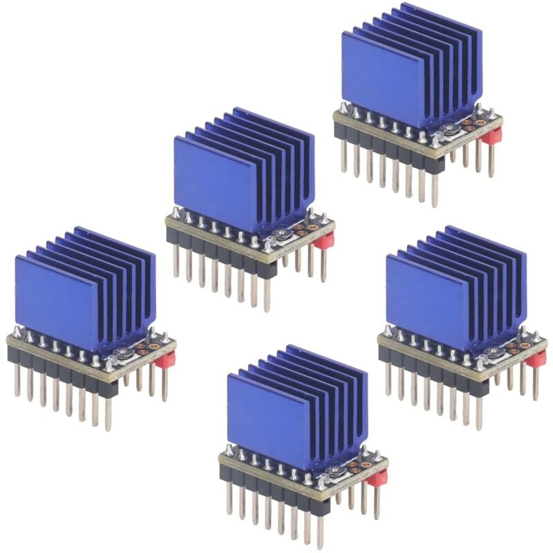 Rosvola - Ultra Silent Nema17 Stepper Motor Driver Module Driver Ultra Silent Stepstick 2.5A pour TMC2208 Imprimante 3D
