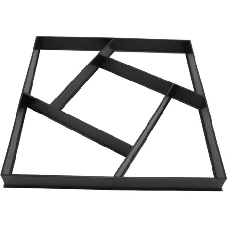 Rosvola Walk Maker Pavé de tremplin de chemin en béton réutilisable pour pelouse, patio, cour, jardin 40 cm