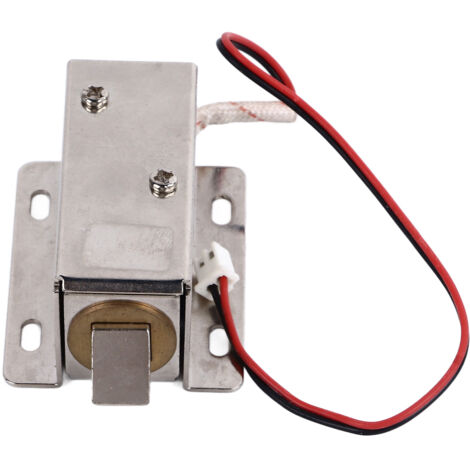 Rosvola Wasserdichte, robuste, kleine, langlebige, zuverlässige und sichere elektromagnetische Schrankschlösser für den Innen- und Außenbereich, 12 V