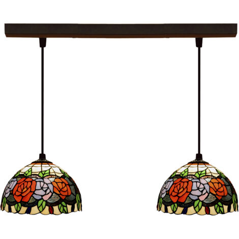 Rosy Series D-20cm x2 Deckenstreifen-Pendelleuchte