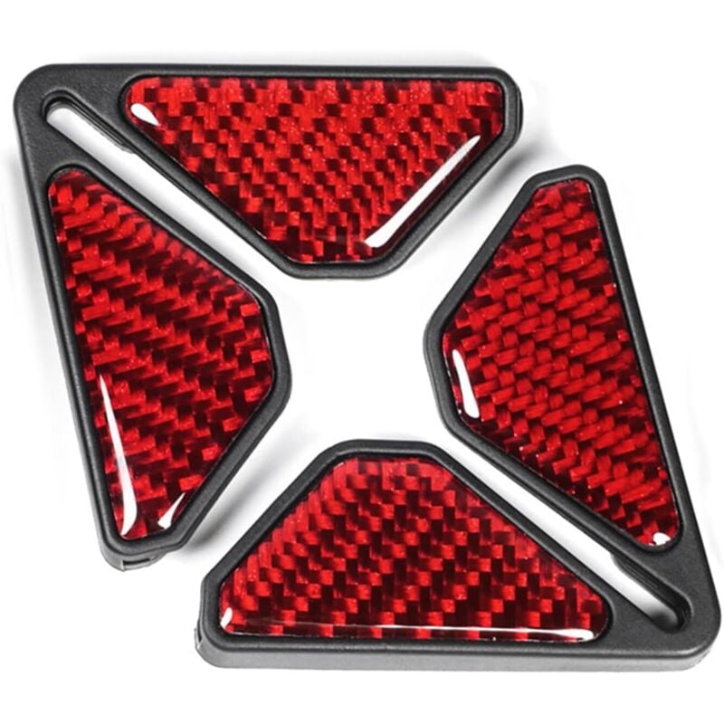 Image of (Rot, 1 Paar) Universeller Eckenschutz für Autotüren, Stoßstangen-Kollisionsschutz, kratzfest