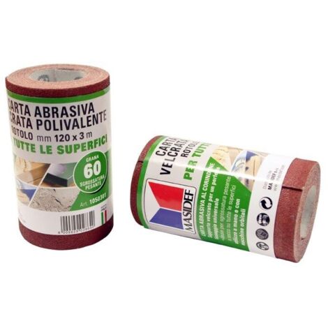 ROT ABR 120X3M POL/VELCRO GR 60