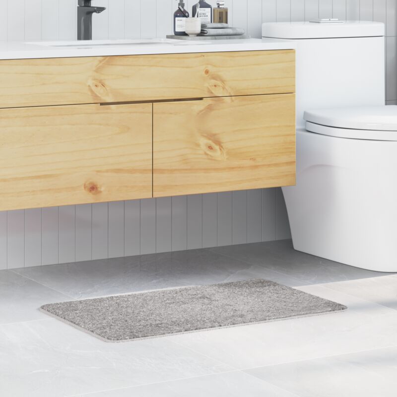 Badematte Grau 50 X 80 Cm Polypropylen Vidaxl