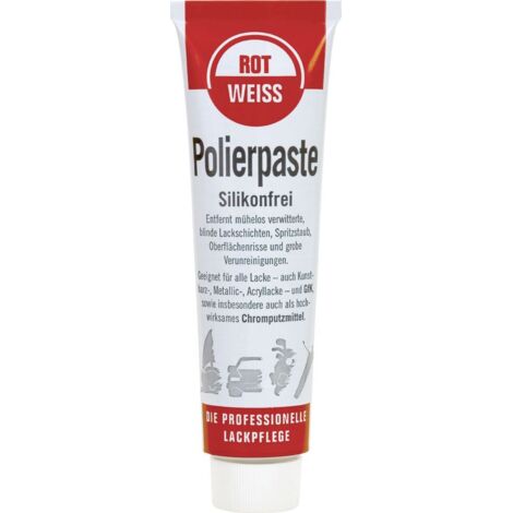 ROT WEISS Polierpaste 100ml Autopflege