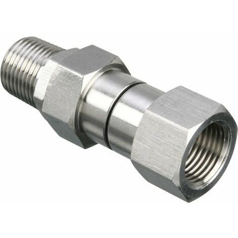 Rotatif pour nettoyeur haute pression, filetage mâle NPT 3/8", acier inoxydable, 4500 PSI