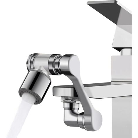 Rotation Multi-angle Mousseur Robinet Economie Eau, Economiseur D'eau pour Douche Robinet, Extension Filtre Embout Robinet, Douchette Adaptable sur Robinet, Aérateur Avec Cartouche Filtrante