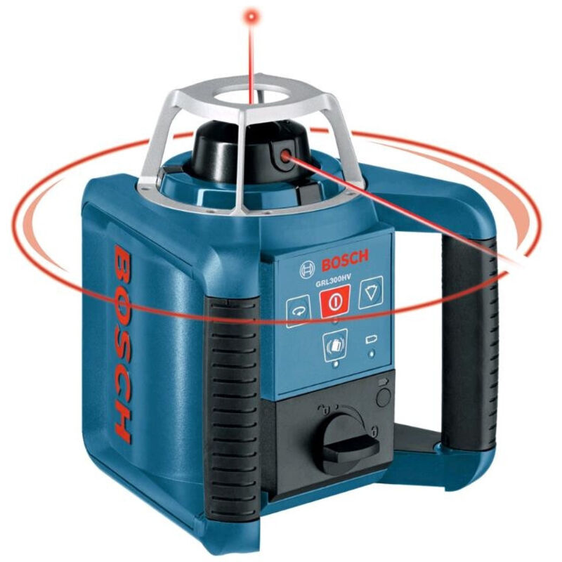 Bosch Professional - Bosch grl 300 hv Professionale Livello rotante 300 m 635 nm (< 1 mW)