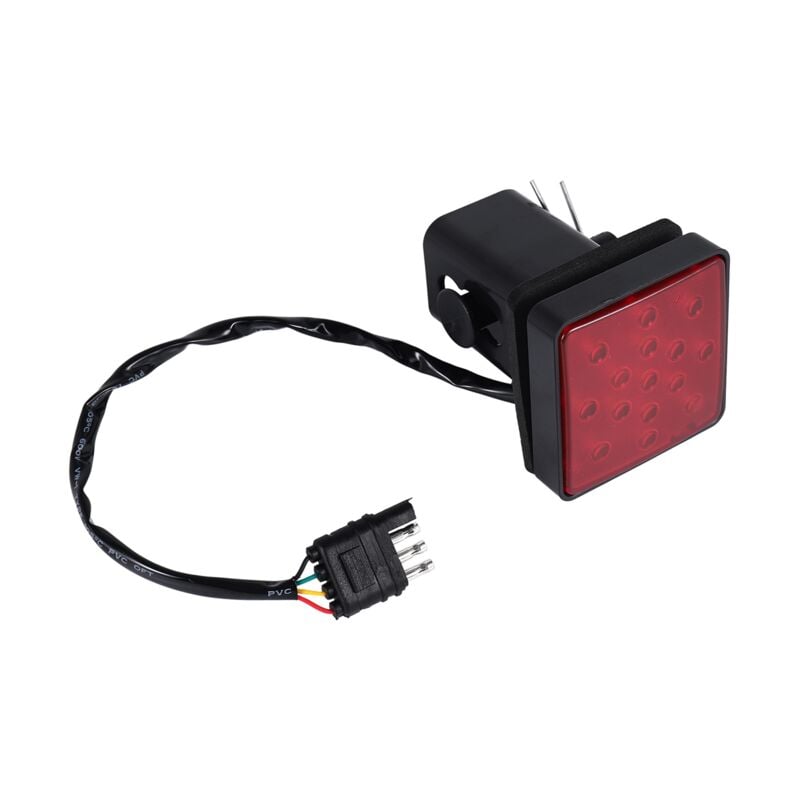 Image of Rote 15 led 2 AnhäNger AnhäNgerkupplung Schlepp EmpfäNger Abdeckung Bremslicht mit Pin 12V