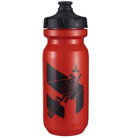 Rote Edelstahl-Sport-Trinkflasche, 0,6 Liter, auslaufsicher für Sport, Fitness und Outdoor-Aktivitäten  1-Liter-Trinkflasche für Bodybuilding  Große XXL-Trinkflasche  Bo