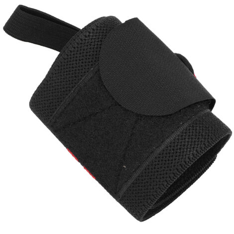 Rote Fitness-Handgelenkbandage für Gewichtheben und Bodybuilding