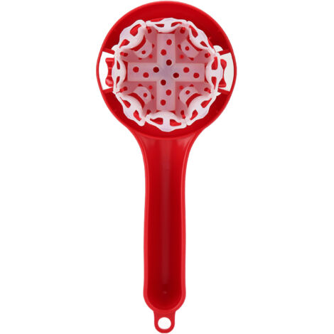 Rote Silikon-Reinigungsbürste für 57–59 mm Brühköpfe, Kaffeemaschinen und Mühlenreiniger