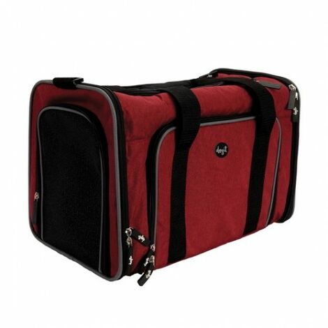 Rote Tasche erweiterbarer Tasche - Dogit Explorer