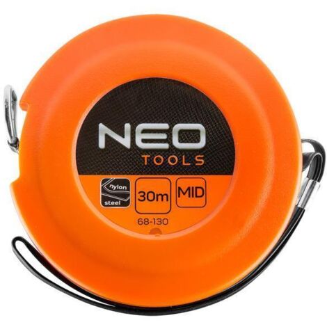 Rotella metrica 30 m nastro in acciaio rivestito neo 68-130