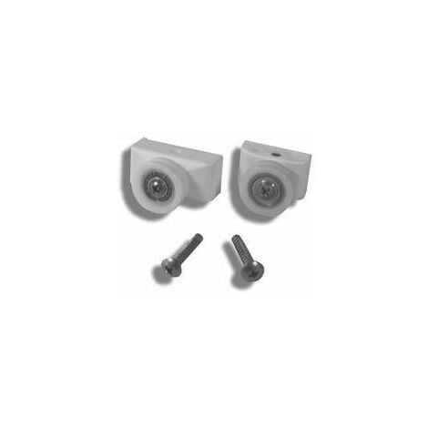 Rotelle di ricambio per box Star R Novellini R08HAR | Grigio