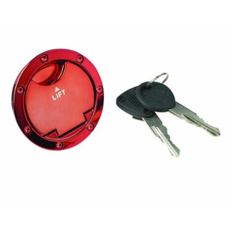 roter Benzin-Tankdeckel tun'r für Roller mbk 50 nitro neu