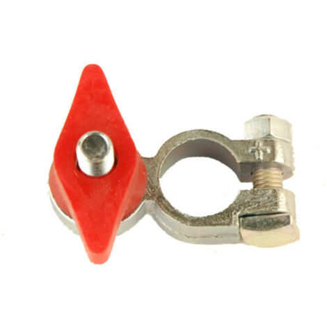 Roter Pluspol der Batterie