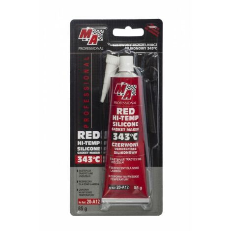 ROTES SILIKONDICHTMITTEL 343°C 85G - BIS 20-A12