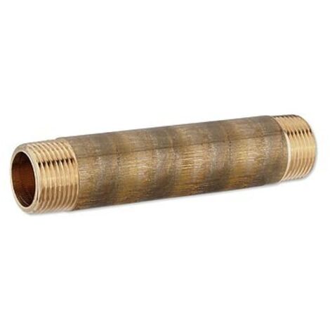 Rotguss Gewindefitting-Langnippel 3/4'' x 120 mm