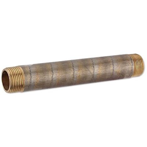 Rotguss Gewindefitting-Langnippel 3/4'' x 160 mm