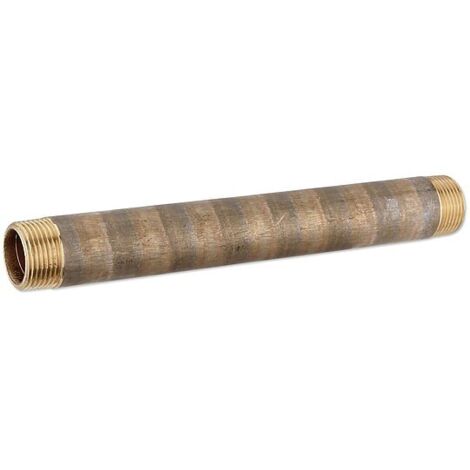Rotguss Gewindefitting-Langnippel 3/4'' x 200 mm