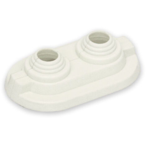 Roth Doppelrosette Achsabstand:50mm