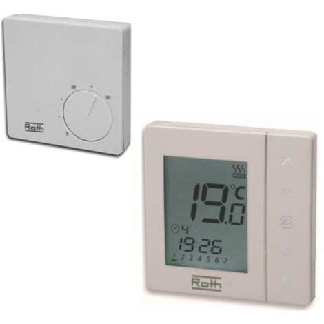 Roth Thermostat d'ambiance Basicline H 230 V, 1135007402