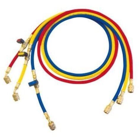 ROTHENBERGER 1500000028 - Set 3 mangueras de presion 1 5m 1/4 pulgada sae