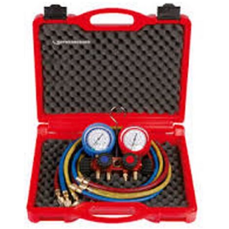 ROTHENBERGER 170602 - Kit manometrico 4 vias + manguera plus