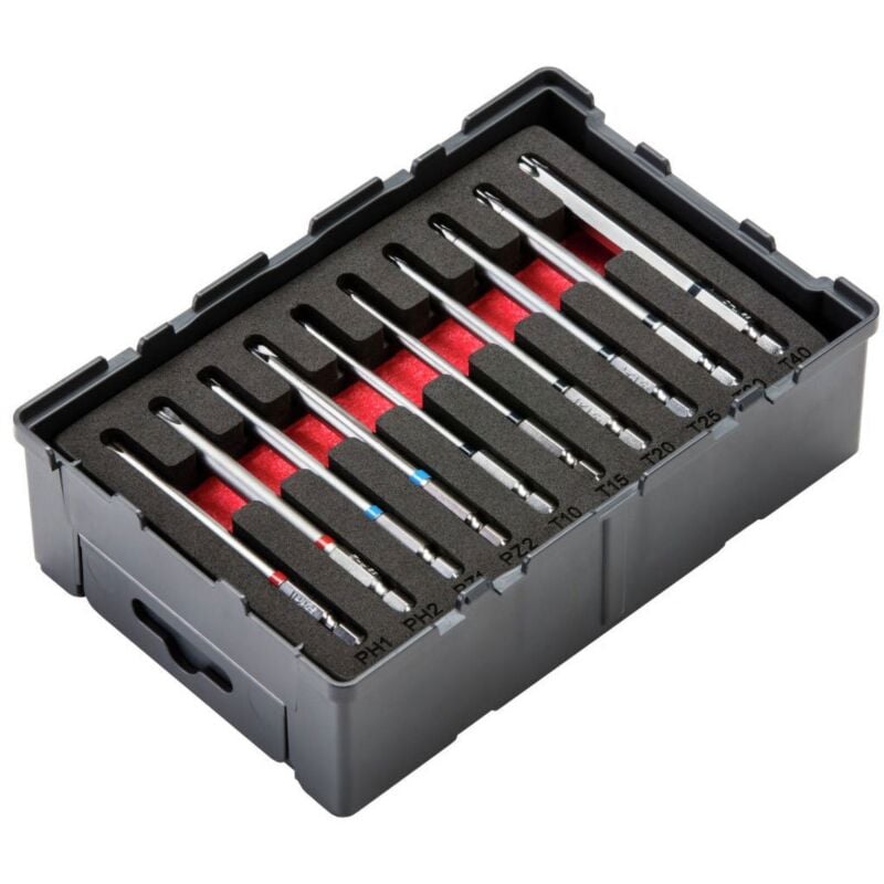 Rothenberger - 90mm Jeu d'embouts de bague de couleur 1/4', 10 pièces - 1000002182