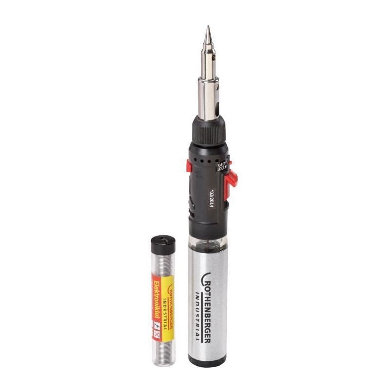 Rothenberger - Appareil a souder 3 en 1 - Flamme, air chaud, Fer a souder - 1450°C - Argent