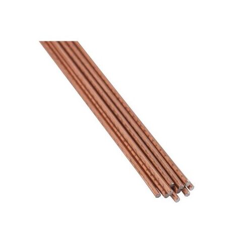Rothenberger – Métal d'apport pour soudure et brasure à la flamme – Acier cuivré Ø 1,5 mm – Longueur 333 mm – Lot de 20 unités