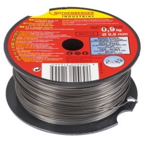 ROTHENBERGER BOBINE FIL FOURRE 0,9MM 0,9KG POUR POSTE MIG/MAG