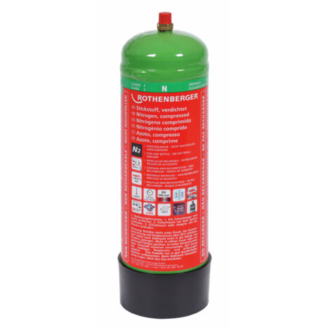 ROTHENBERGER Bouteille d'azote 1kg, 950cm3, 110bar - 259008