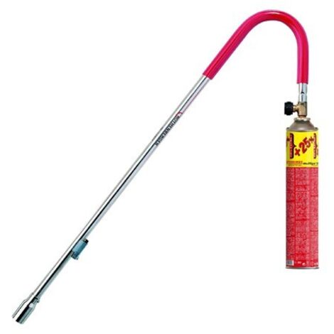 Rothenberger – Chalumeau thermique gaz 940 °C – Cartouche multigas incluse – Pour désherbage et détruire la mousse – Piezo Zündung