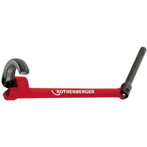 Rothenberger – Clé écrou lavabo réversible 10 à 32 mm – Acier chrome-vanadium – Mâchoire articulée pour espaces restreints – Manche ergonomique