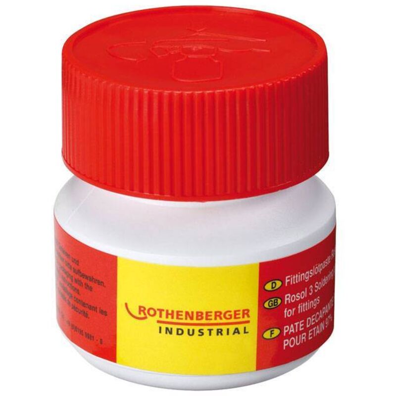 Rothenberger - Fittingslötpaste 230°c Rosol 3 100 G Löten & Abflammgeräte