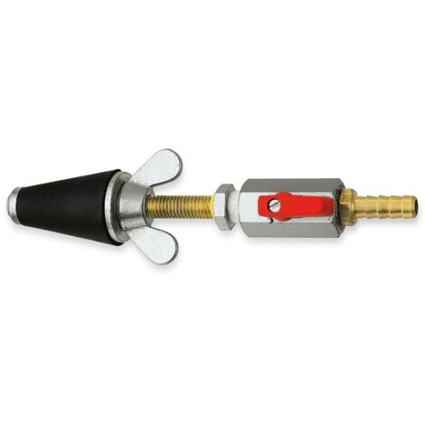 ROTHENBERGER Gasprüfstopfen, konisch, Gr.1 (1/2-1&quot), mit Hahn - 351226