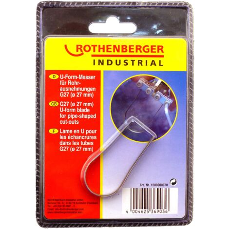 Rothenberger Industrial 1500000070 Schneidemesser für Rohre bis durchmesser 27mm, 1500000062